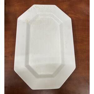 Vtg Independence Ironstone By Interpace NKT Japan octagon white